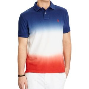 tie dye polo shirts mens